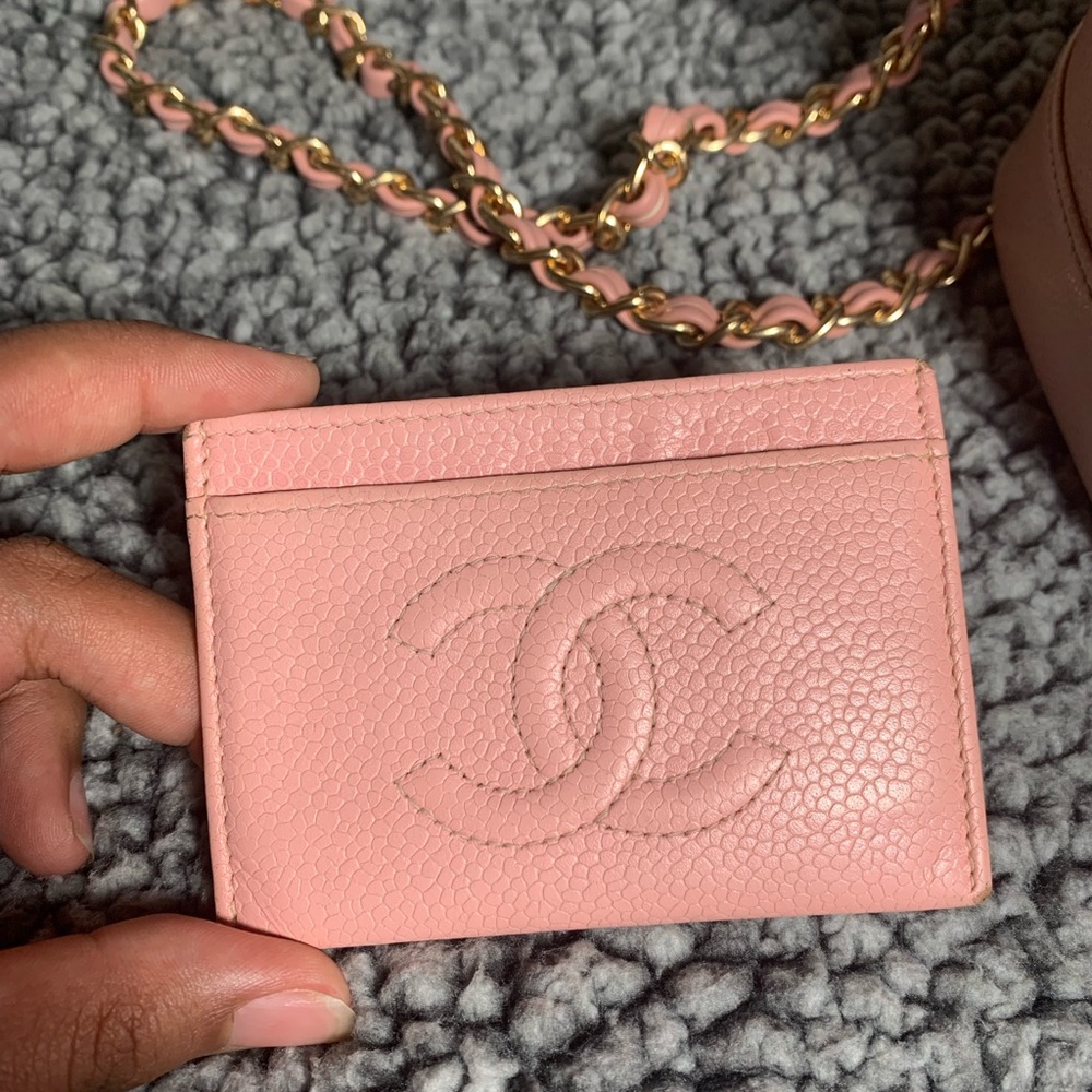 Chanel Interlocking Cc Card Holder - image 1